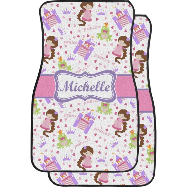 Princess Print Custom Car Floor Mats (Front Seat)