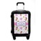 Princess Print Carry On Hard Shell Suitcase - Front