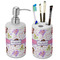 Princess Print Ceramic Bathroom Accessories Set (Personalized)