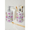 Princess Print Ceramic Bathroom Accessories - LIFESTYLE (toothbrush holder & soap dispenser)