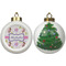 Princess Print Ceramic Christmas Ornament - X-Mas Tree (APPROVAL)