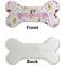 Princess Print Ceramic Flat Ornament - Bone Front & Back Single Print (APPROVAL)