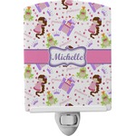 Princess Print Ceramic Night Light (Personalized)