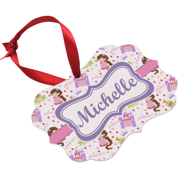Princess Print Christmas Ornament