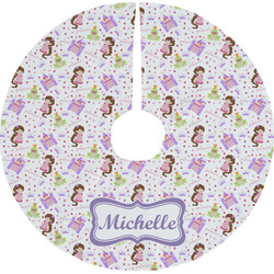 Princess Print Tree Skirt (Personalized)