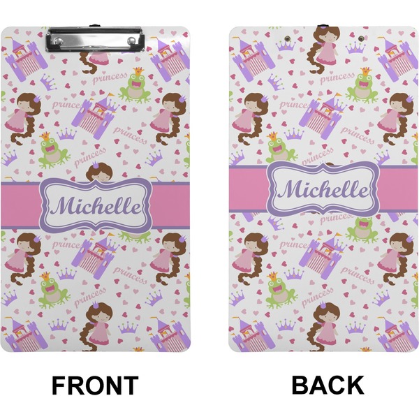 Princess Print Clipboard (Legal) (Front + Back)