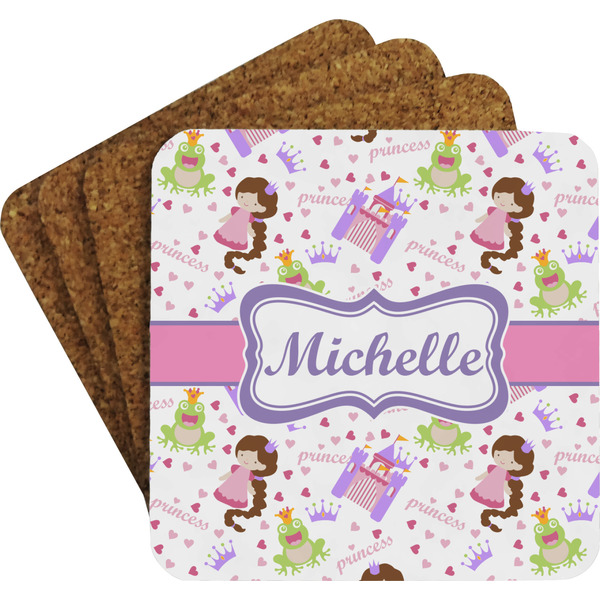 Princess Print Coaster Set (Personalized)