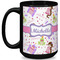 Princess Print Coffee Mug - 15 oz - Black Full