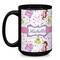 Princess Print Coffee Mug - 15 oz - Black
