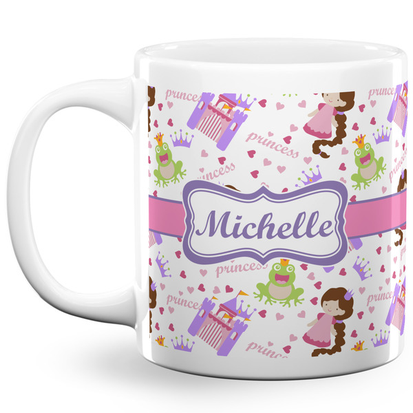 Princess Print Coffee Mug - 20 oz - White