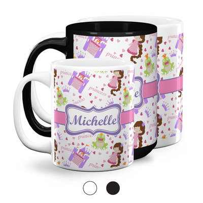 Princess Print Coffee Mugs (Personalized)