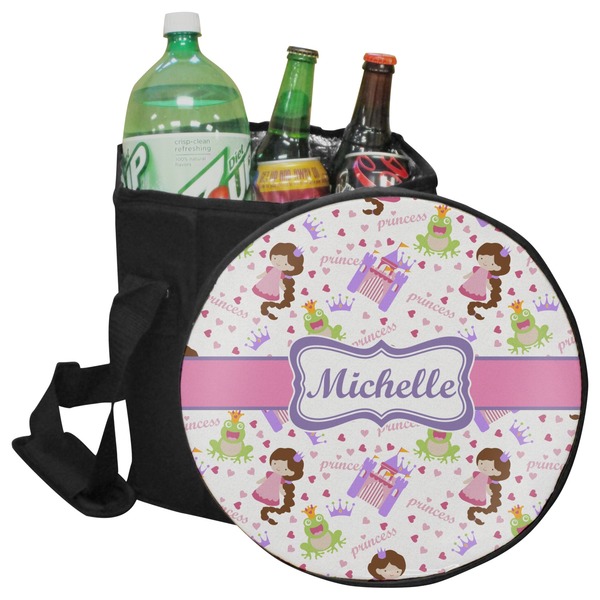 Custom Princess Print Collapsible Cooler & Seat (Personalized)