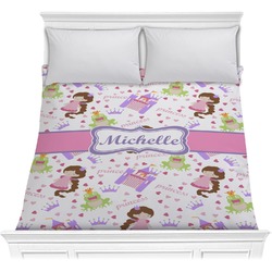 Princess Print Comforter - Full / Queen (Personalized)