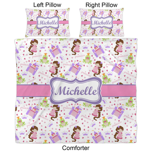 Princess Print Comforter Set - King - Approval