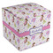 Princess Print Cube Favor Gift Box - Front/Main