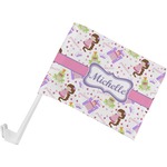 Princess Print Car Flag - Small w/ Name or Text