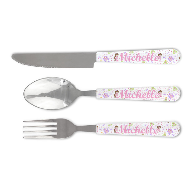 Custom Princess Print Cutlery Set (Personalized)