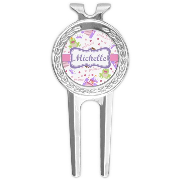 Custom Princess Print Golf Divot Tool & Ball Marker (Personalized)