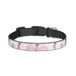 Princess Print Dog Collar - Large (Personalized)