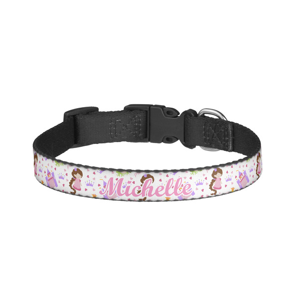 Custom Princess Print Dog Collar - Large (Personalized)