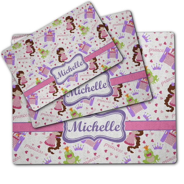 Princess Print Dog Food Mat - MAIN (sm, med, lrg)