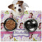 Princess Print Dog Food Mat - Medium LIFESTYLE