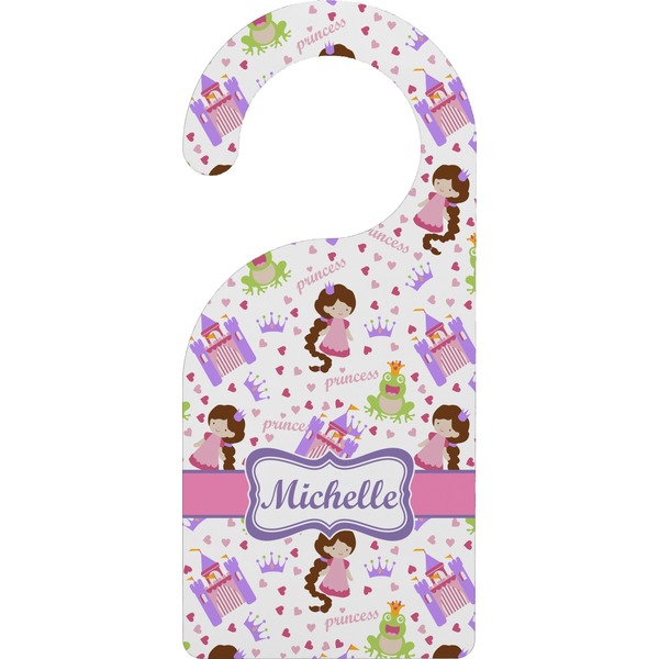 Custom Princess Print Door Hanger (Personalized)