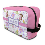 Princess Print Toiletry Bag / Dopp Kit (Personalized)