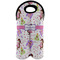 Princess Print Double Wine Tote - Front (new)