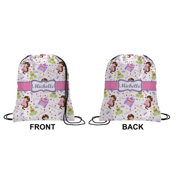 Princess Print Drawstring Backpack