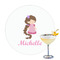 Princess Print Drink Topper - Large - Single with Drink