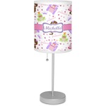 Princess Print Lamp with Drum Shade (Personalized)