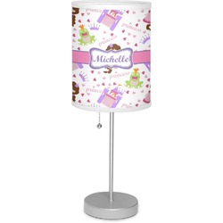 Princess Print Lamp with Drum Shade (Personalized)