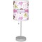Princess Print Drum Lampshade with base included