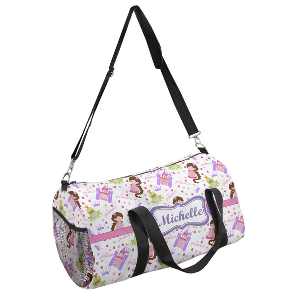 Custom Princess Print Duffel Bag - Large (Personalized)