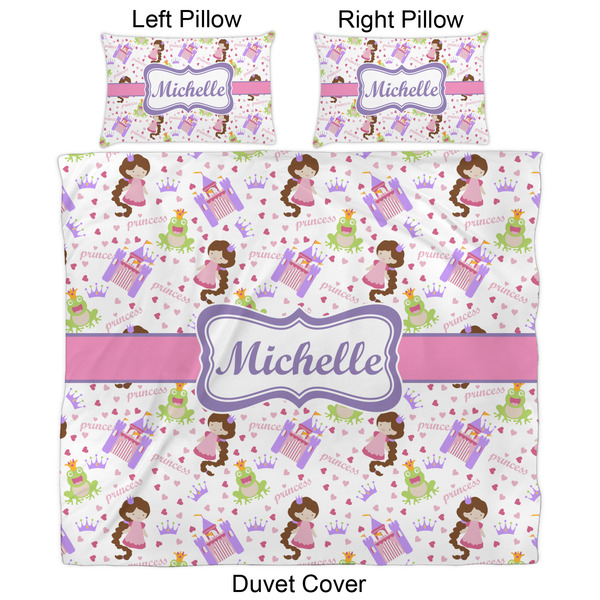 Princess Print Duvet Cover Set - King - Approval