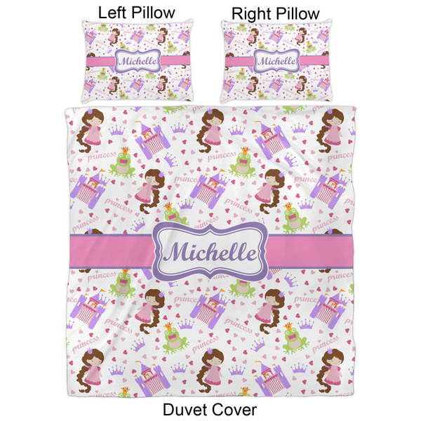 Princess Print Duvet Cover Set - Queen - Approval