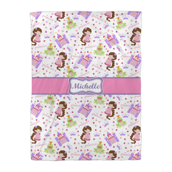 Princess Print Duvet Cover - Twin XL - Front