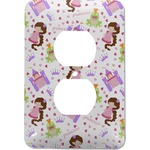 Princess Print Electric Outlet Plate
