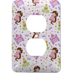 Princess Print Electric Outlet Plate (Personalized)