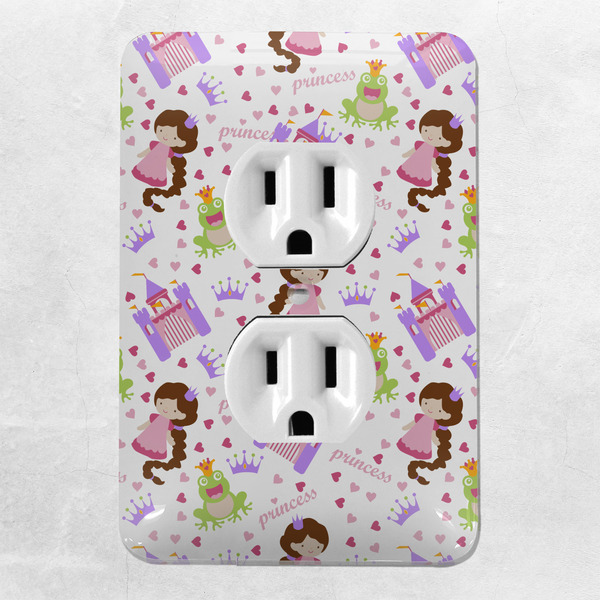 Princess Print Electric Outlet Plate - LIFESTYLE