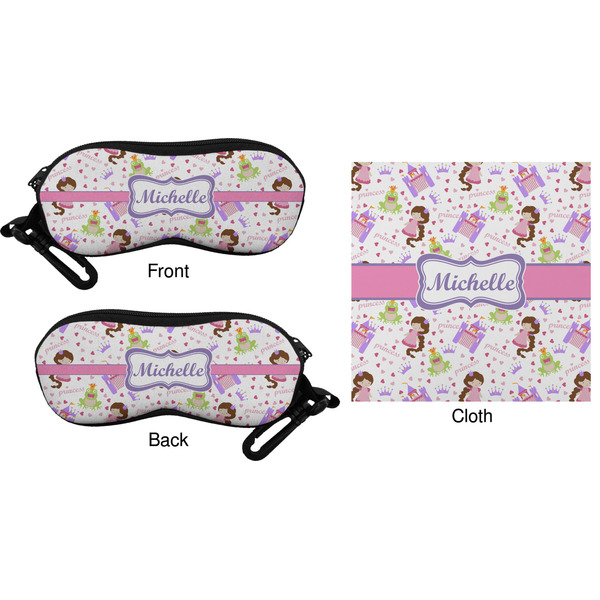 Princess Print Eyeglass Case & Cloth (Approval)