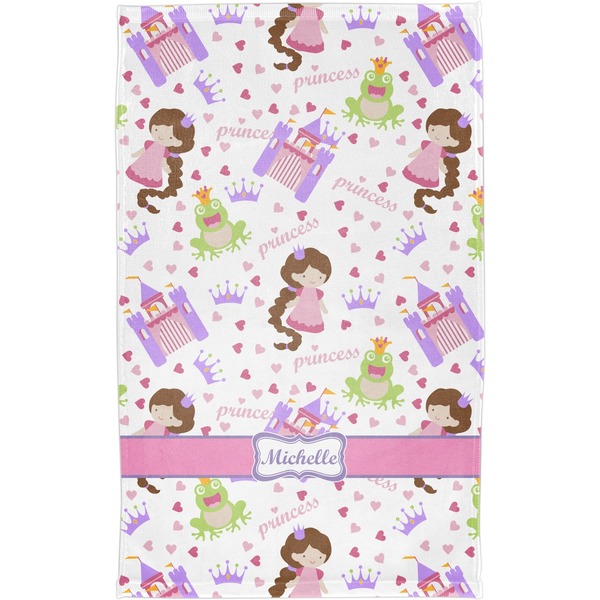 Princess Print Finger Tip Towel - Full View