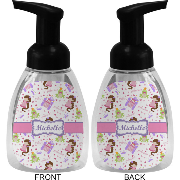 Princess Print Foam Soap Bottle (Front & Back)