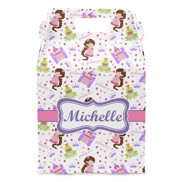 Princess Print Gable Favor Box - Front