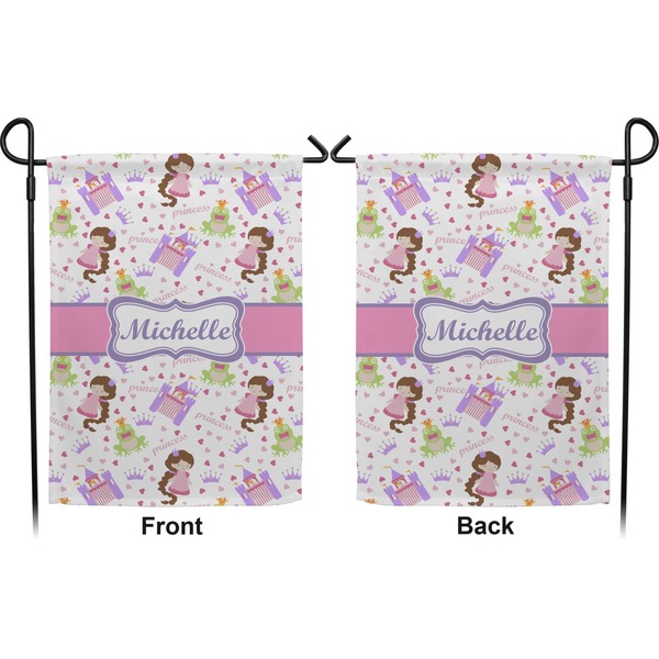 Princess Print Garden Flag - Double Sided Front and Back