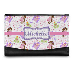 Princess Print Genuine Leather Women's Wallet - Small (Personalized)