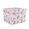 Princess Print Gift Boxes with Lid - Canvas Wrapped - Medium - Front/Main