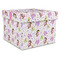 Princess Print Gift Boxes with Lid - Canvas Wrapped - X-Large - Front/Main