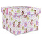Princess Print Gift Boxes with Lid - Canvas Wrapped - XX-Large - Front/Main